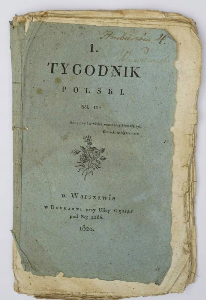 Tygodnik Polski 1820