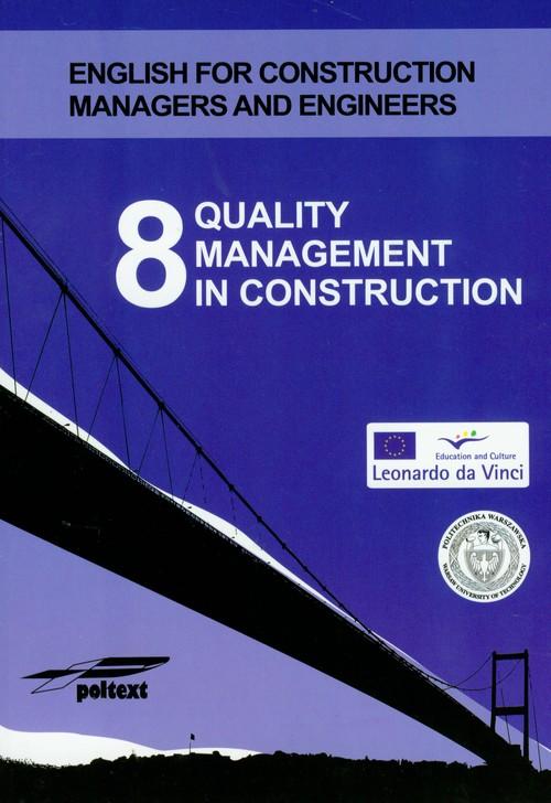 Quality Management in Construction z płytą CD Tom
