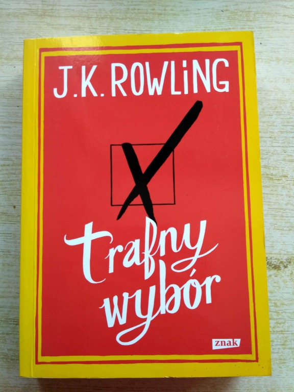 Trafny wybór, J. K. Rowling; stan idealny