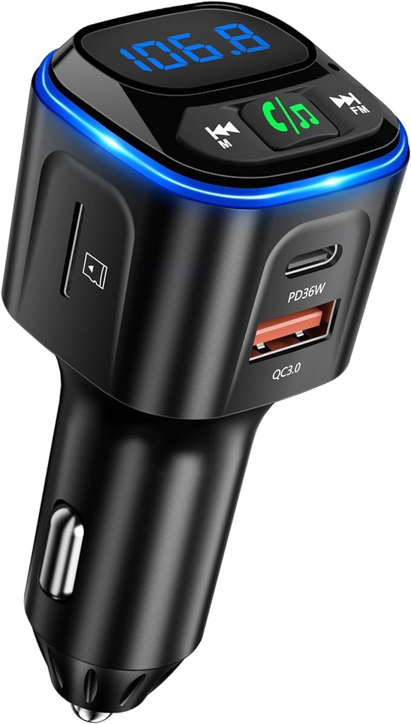 SONRU BC80 TRANSMITER SAMOCHODOWY BLUETOOTH 5.3