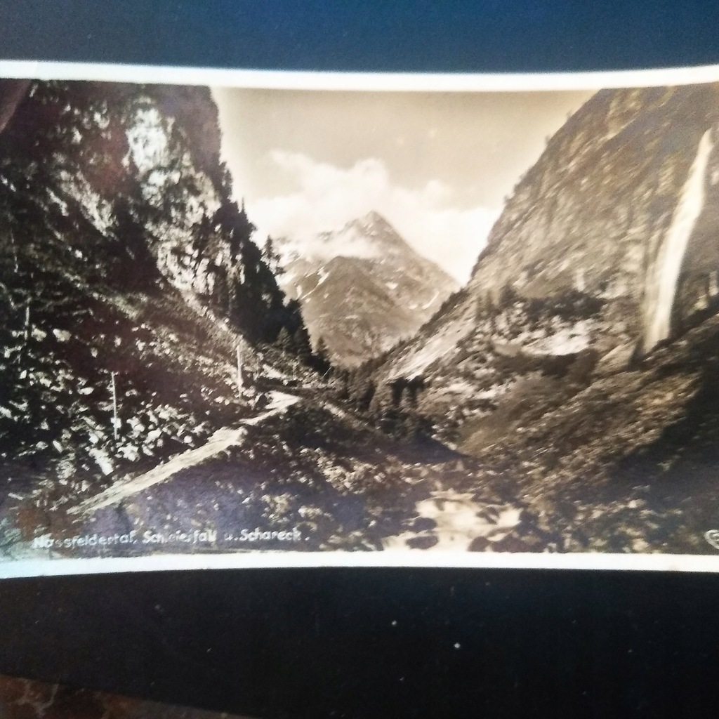 Alpy. Schareck, Nassfeld. 1931