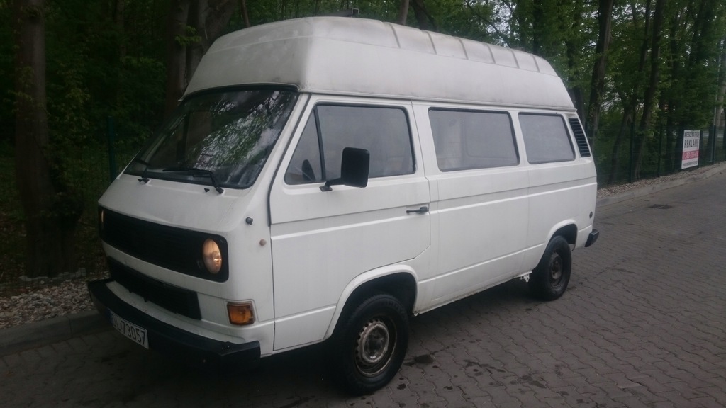 VW Transporter T3 Pocztowiec LPG ważne opłaty 1985