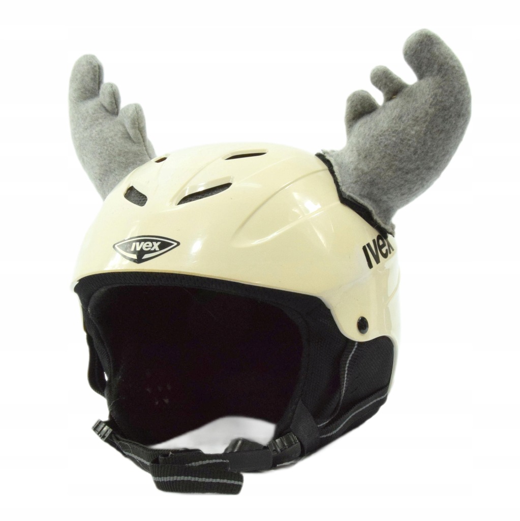 Ozdoba na kask narciarski, motocyklowy, rowerowy- RÓŻKI Łoś / Asteriks