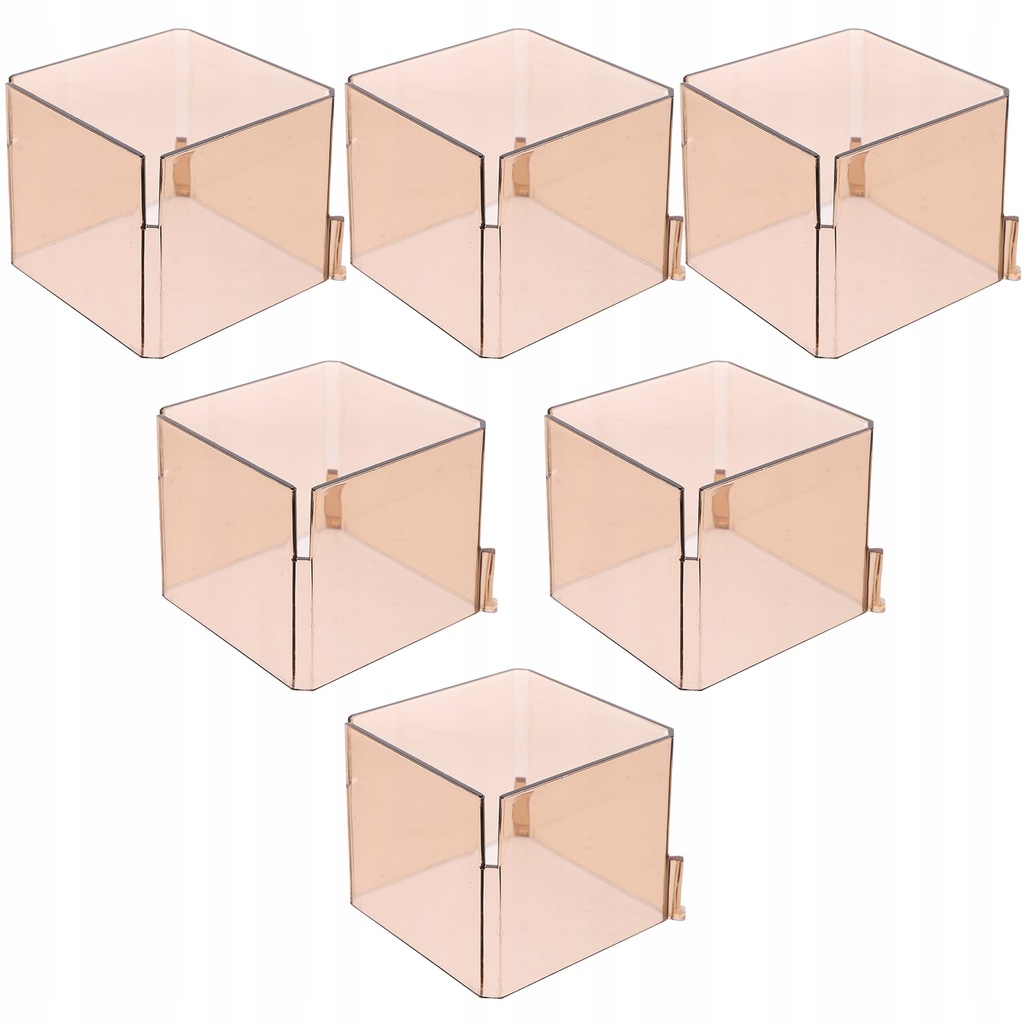 6Pcs Drawer Divider Box Storage Organizer