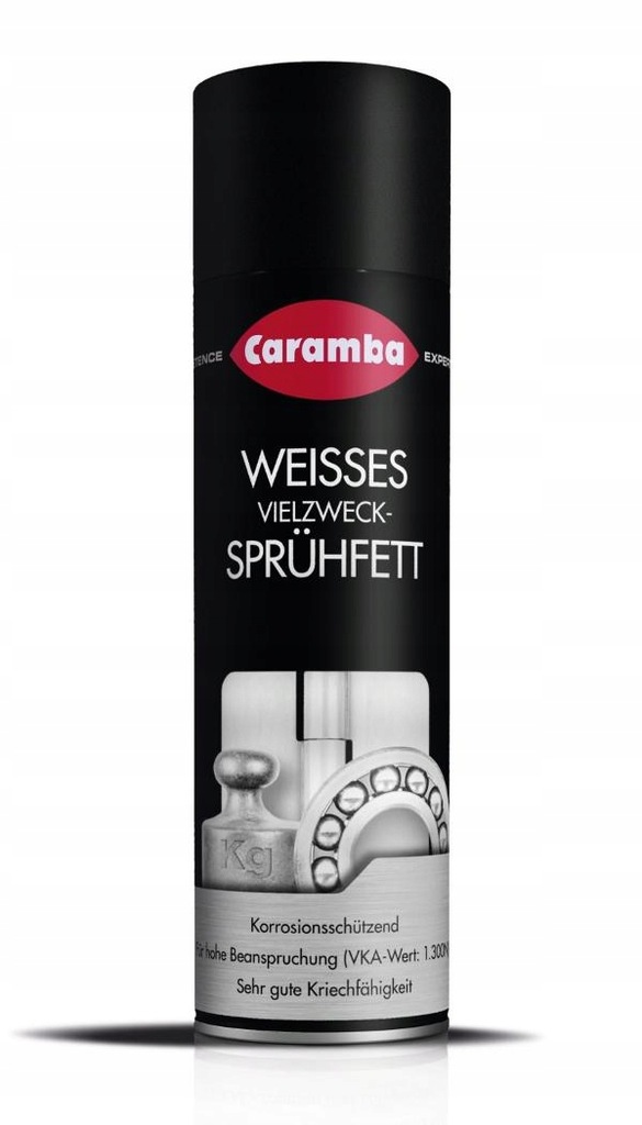 BIAŁY SMAR W SPRAY'U CARAMBA 500ML