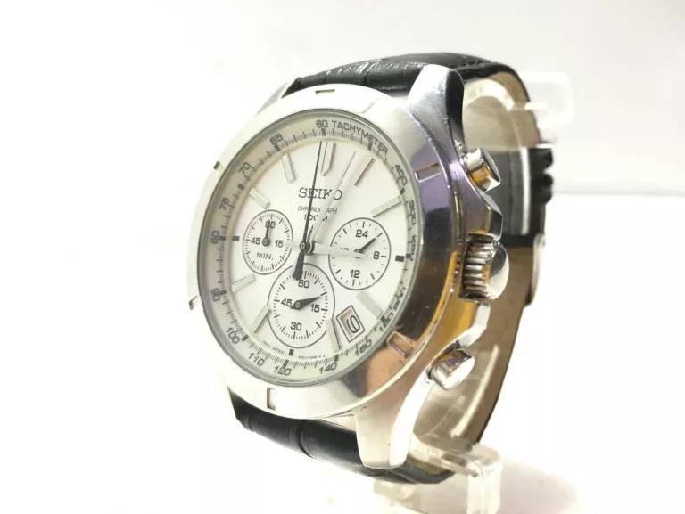 ZEGAREK SEIKO CHRONOGRAPH 100M 6T63-00G0 - 12668986818 - oficjalne archiwum  Allegro