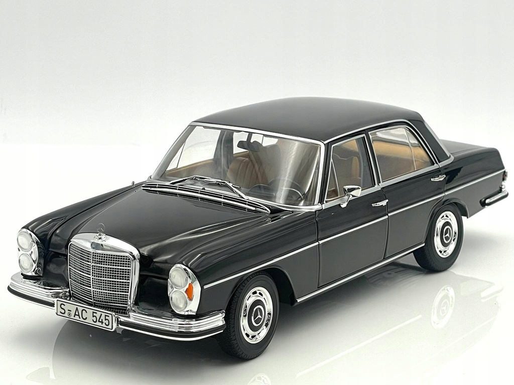 NOREV 183762 Mercedes-Benz 280SE 1968 Black 1/18