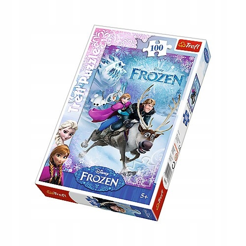 Trefl 100 Elementów Frozen, Na ratunek Annie