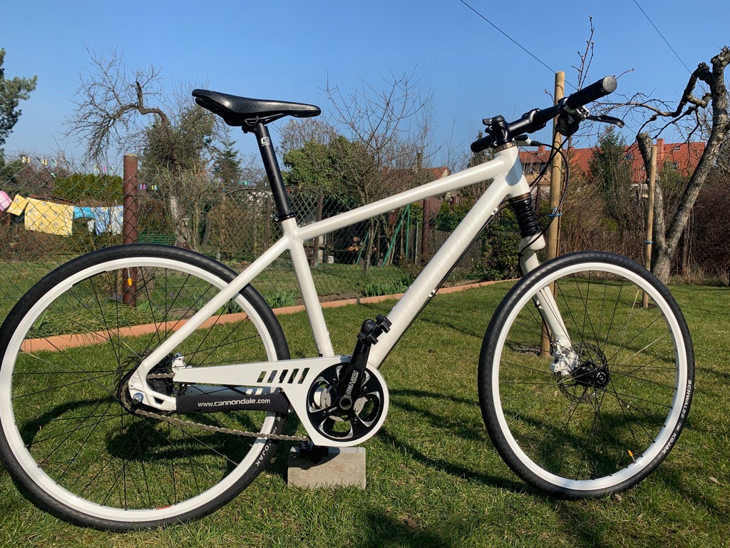 Cannondale Bad Boy White ALFINE = Wrocław=