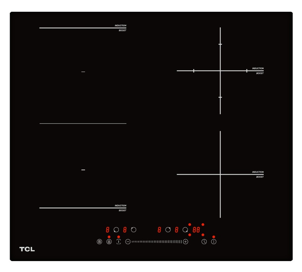 Купить Встраиваемая индукционная варочная панель TCL TI59B4S1 Booster: отзывы, фото, характеристики в интерне-магазине Aredi.ru
