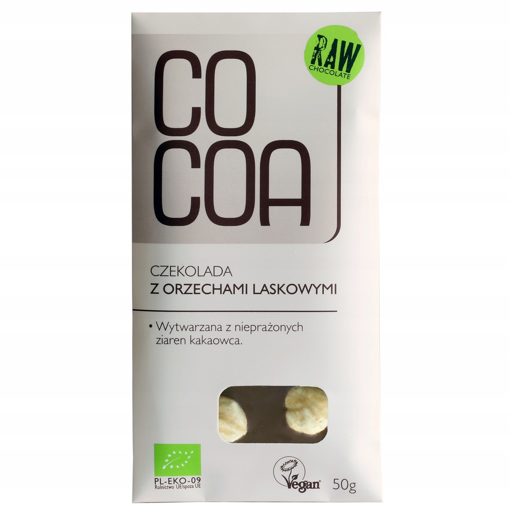 Czekolada z orzechami laskowymi BIO 50g OCTO