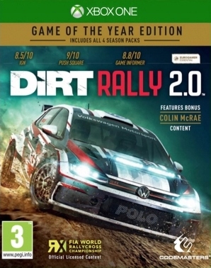 DIRT RALLY 2.0 GOTY XBOX SERIES X 4K HDR NOWA