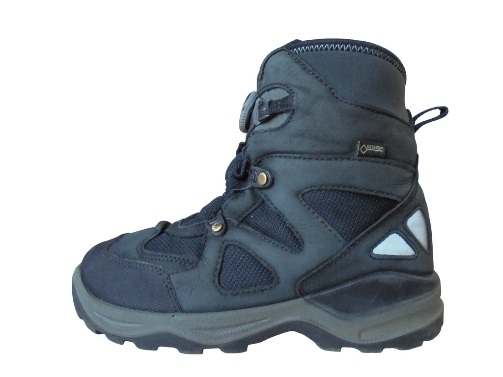 Skórzane buty Ecco z Gore-Tex i BOA. Rozmiar 35