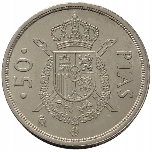 62380. Hiszpania - 50 peset - 1982r.