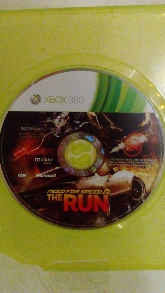 Gra na xbox 360 Need For Speed The Run