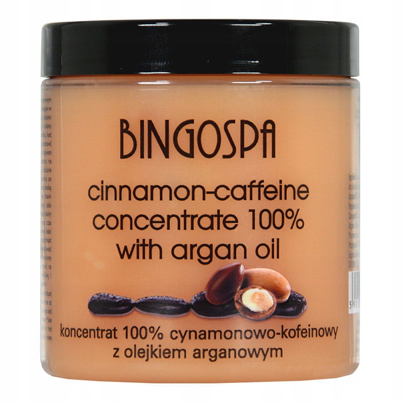 BingoSpa Koncentrat cynamonowo-kofeinowy z olejkiem arganowym 250ml