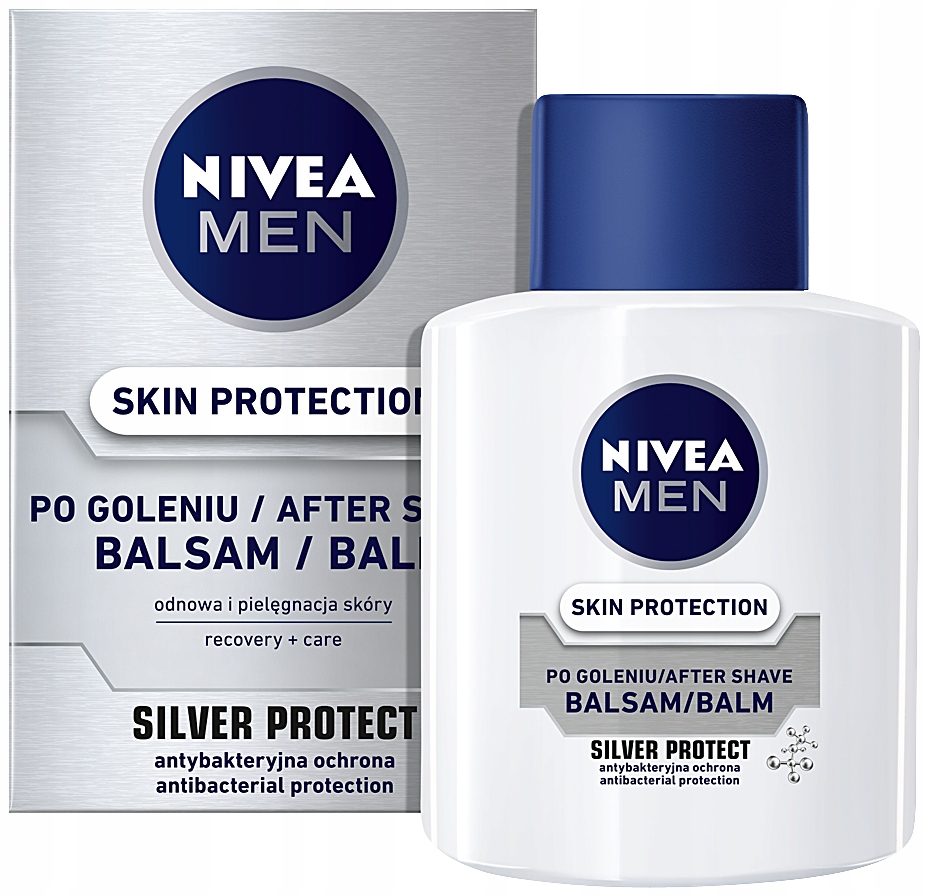 NIVEA MEN SILVER PROTECT BALSAM PO GOLENIU 100 ml