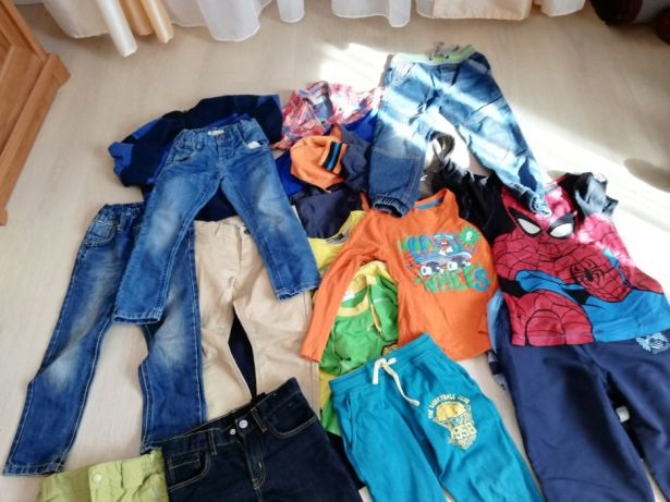 Chłopiec 110 116 ubrania