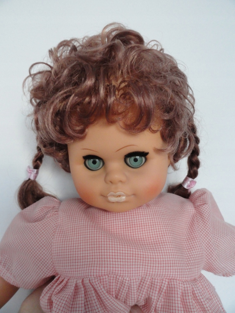 LALKA z lat 80-tych XX w / NRD / sygnatura/ bdb