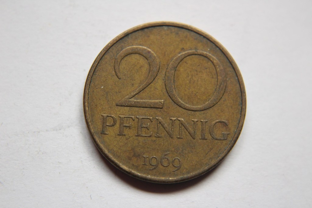 20 PFENNING 1969 R. -W423