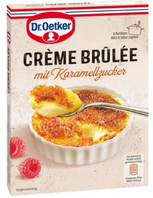 Dr.Oetker Crème Brûlée z Cukrem Karmelowym 96g DE