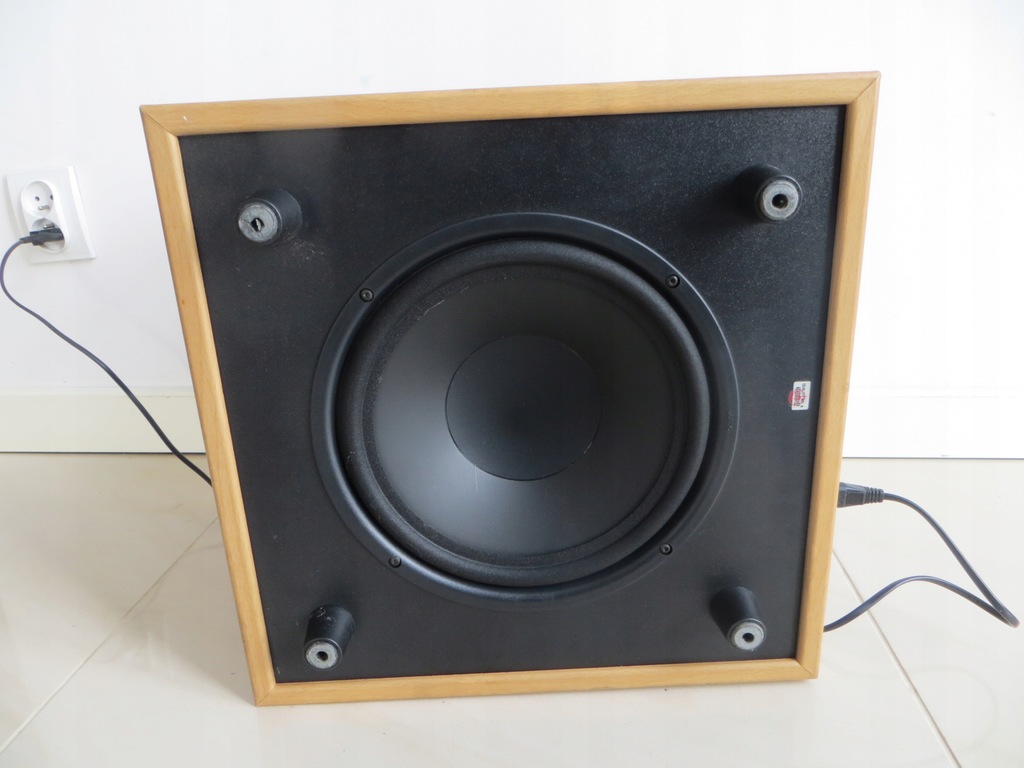 POTĘŻNY subwoofer JAMO E6 SUB okazja ZDJĘCIA kabel 8552580999