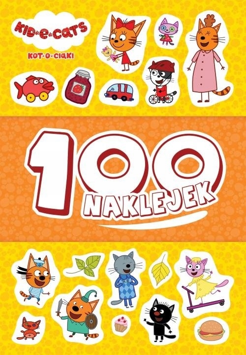 Kot-o-ciaki - 100 naklejek