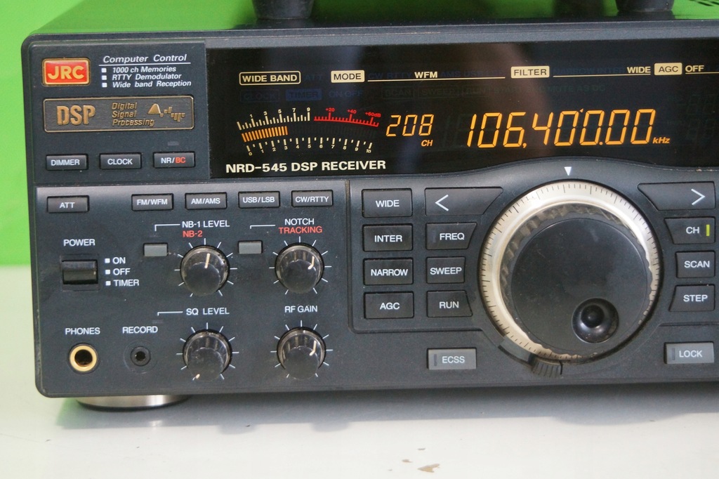 HF受信機/JRC日本無線/NRD-545  & NVA-319スピーカー HF受信機/JRC日本無線/NRD-545 & NVA-319スピーカー