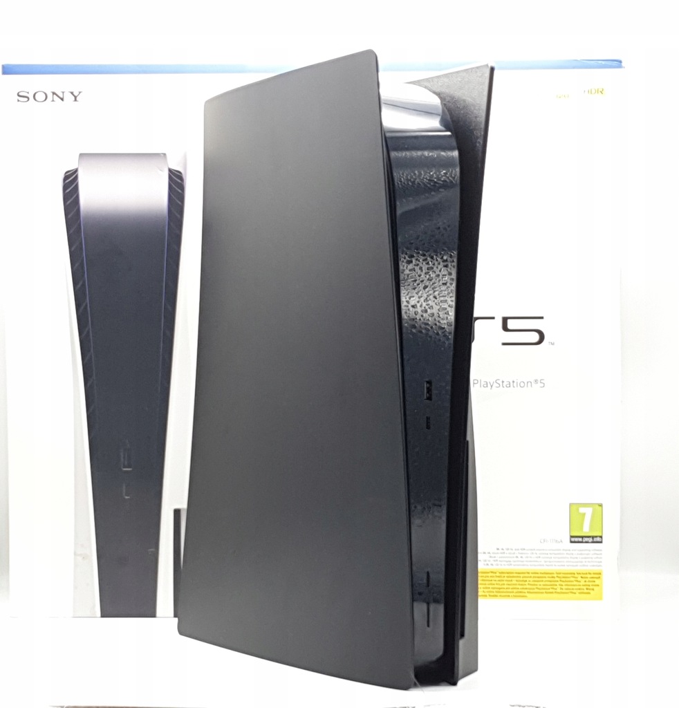 Konsola SONY PlayStation 5 PS5 825G wersja z napędem DBRAND DARKPLATES v1.0