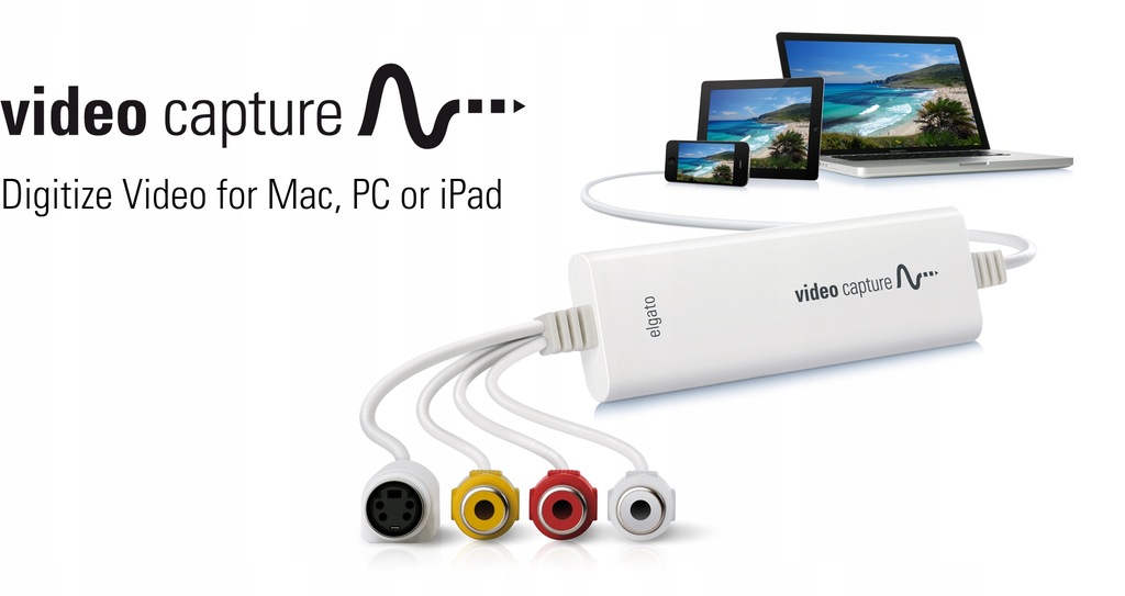 Купить Elgato Video Capture 480p RCA Конвертер USB для ПК/Mac: отзывы, фото, характеристики в интерне-магазине Aredi.ru