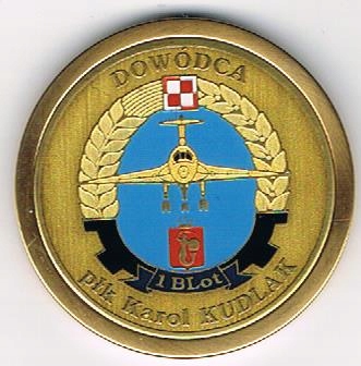 Medal coin-1 Baza Lotnicza Warszawa