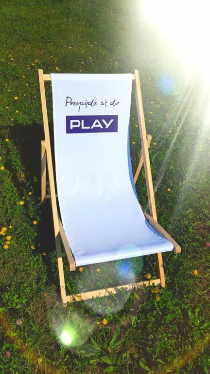 Leżak plażowy od PLAY !!