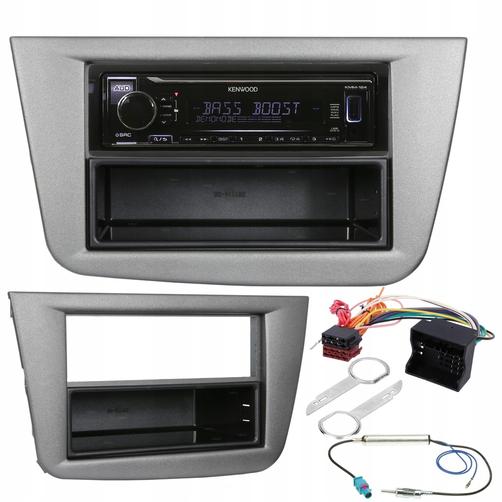 KENWOOD KMM-124 RADIO RAMKA USB SEAT ALTEA XL - 7512784419 - oficjalne ...