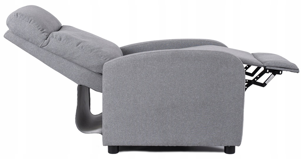 Купить Одноместное кресло с откидной спинкой для спальной гостиной DANNY Grey: отзывы, фото, характеристики в интерне-магазине Aredi.ru