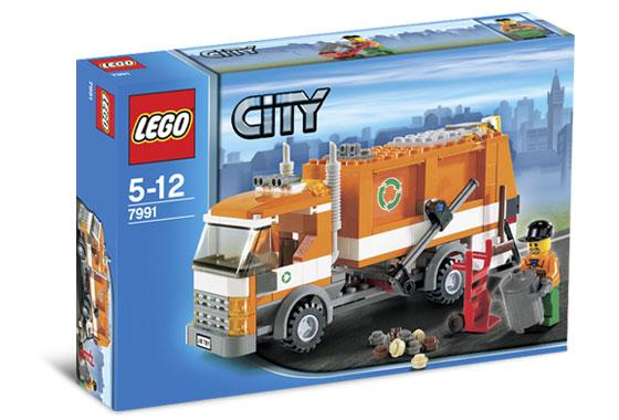 LEGO City wspaniała ŚMIECIARKA 7991 nowa