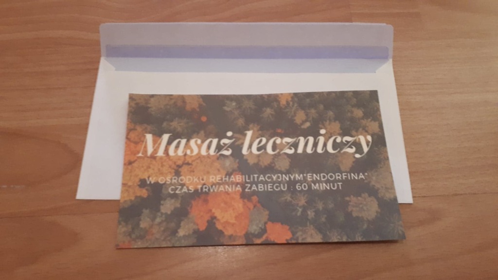 voucher 60 min masaż leczniczy