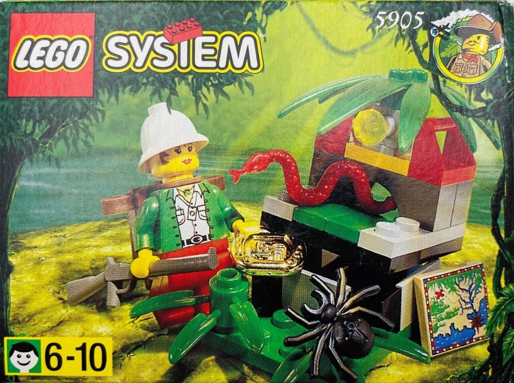 LEGO 5905 Hidden Treasure [Adventurers: Jungle]