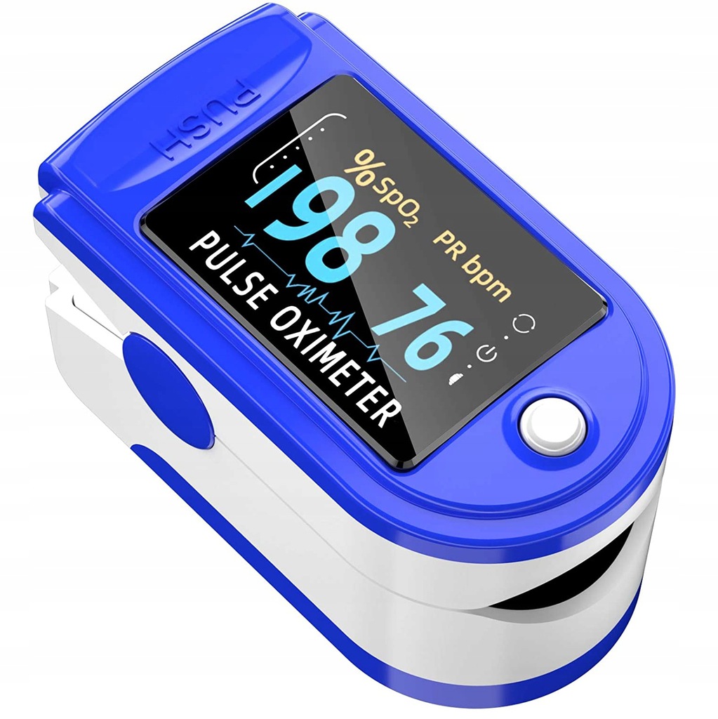 PULSOKSYMETR NAPALCOWY PULSOMETR NA PALEC OLED - 9999807075 - oficjalne ...
