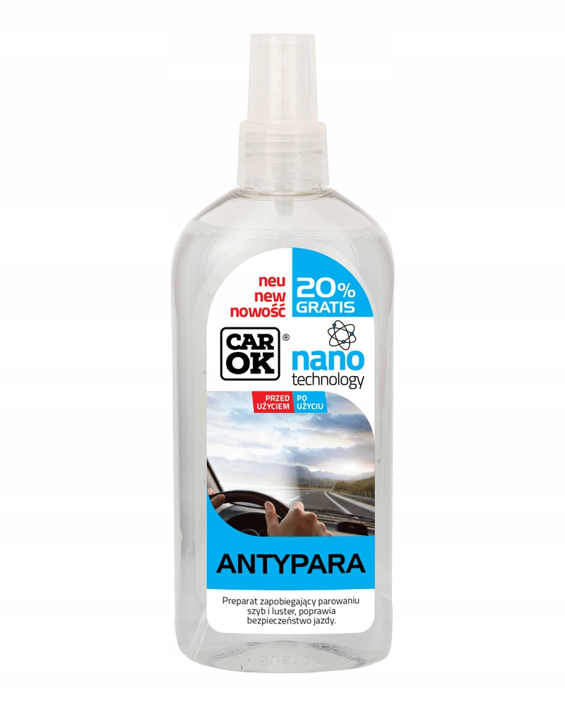 Antypara 300ml Car Ok szyby lustra