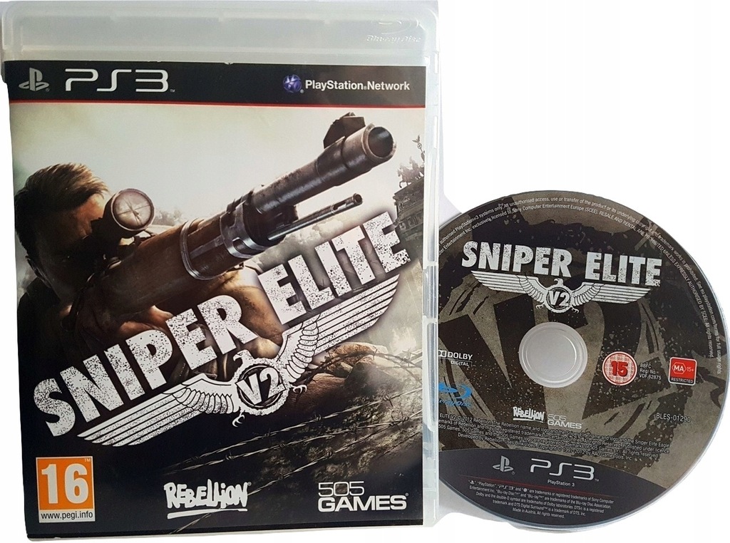 Ps3 Sniper Elite V2 Jnowa Ii Wojna Swiatowa 7663260502 Oficjalne Archiwum Allegro