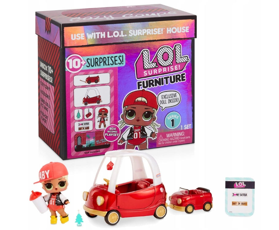 cozy coupe lol surprise