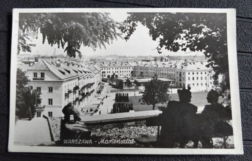 WARSZAWA Mariensztat Fot Baranowski 1956