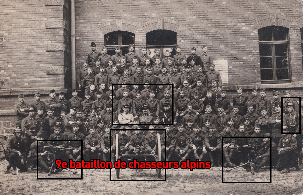 005 ŻOŁNIERZE DZIAŁO KARABIN HEŁM 9 BATALION STRZELCÓW ALPEJSKICH FRANCJA