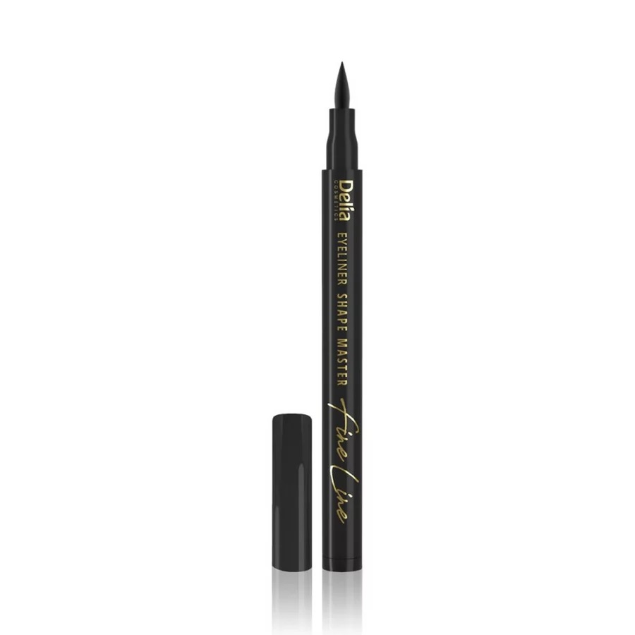 Delia Shape Master Fine Line eyeliner w pisaku Black P1