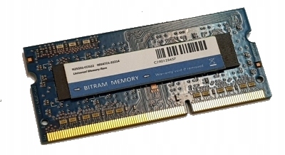 Pamięć 4GB 1x4GB DDR3 SODIMM PC3L-12800 1600MHz SO-DIMM laptopa uniwersalna