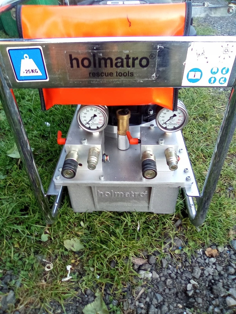 HOLMATRO przenośna pompa nożyc rozpieraczy PODNOSNIKÓW 7T06LP