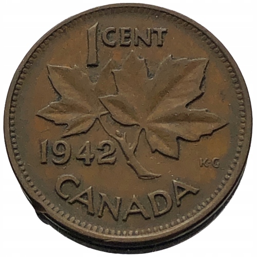 53317. Kanada - 1 cent - 1942r.