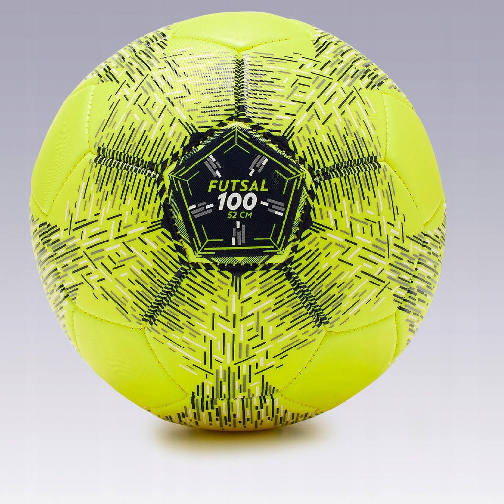 Piłka do piłki nożnej halowej F100 52cm rozmiar 2