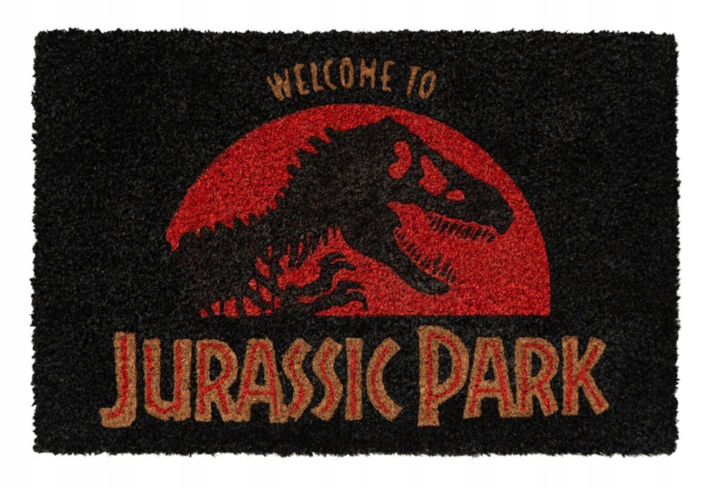 Markowa wycieraczka do domu Jurassic Park 60x40 cm