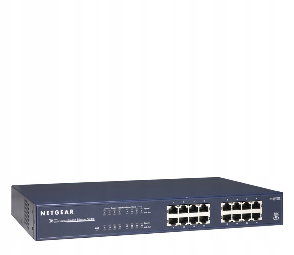 Switch Netgear 16p JGS516 (16x10/100/1000Mbit)